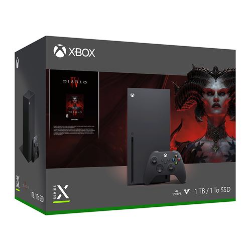 Microsoft Xbox Series X - Spielkonsole - 4K - HDR - 1 TB SSD - Diablo IV