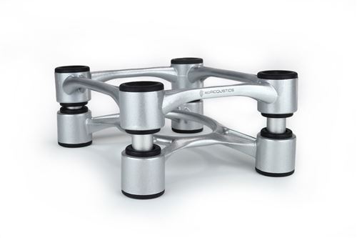 Supports d'enceinte Iso Acoustics Aperta Argent Vendus à la paire