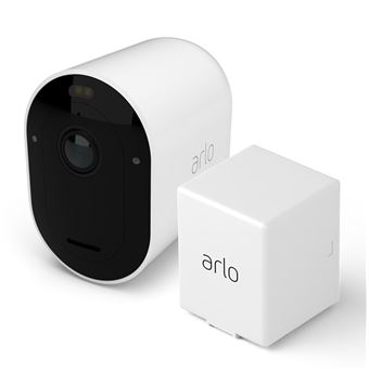 Pack de 4 caméras de surveillance connectées Arlo Pro 4 Spotlight intérieures Blanc