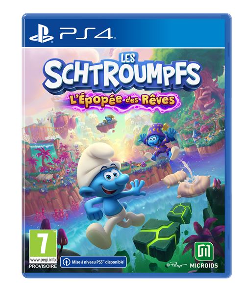 Microids Les Schtroumpfs L'épopée Des Rêves Ps4