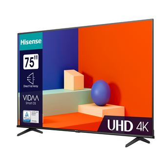 TV LED Hisense 75A6K 189 cm 4K UHD Smart TV Noir