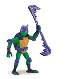 Figurine articulée avec accessoires Tmnt Donnie Carapace