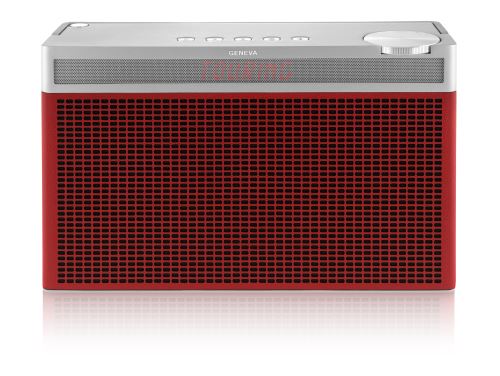 Radio numérique portable Bluetooth FM et DAB+ Geneva Touring L Rouge