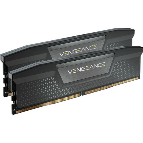 Barrette mémoire RAM Corsair 32 Go (Kit de 2 x 16 Go) DDR5 5200 MHz / CL40 noir