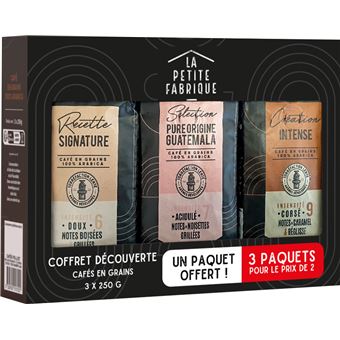 Coffret découverte La petite fabrique Grains 3 x 250 g dont 1 offert