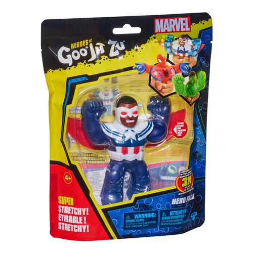 Petite Figurine Goo Jit Zu Sam Wilson Captain America 11 cm