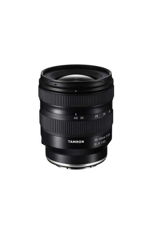 Objectif hybride Tamron 20-40mm f/2,8 Di III VXD noir pour Sony FE