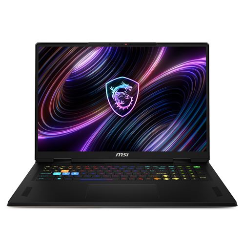 PC portable Gaming MSI Raider 18 HX A2WH-1025FR 18'' QHD+ 240 Hz Intel® Core™ Ultra 9 32 Go RAM 2 To SSD Nvidia® GeForce RTX™ 5070 Ti Anthracite