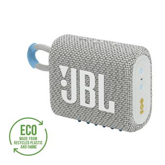 5% auf JBL Go 3 Eco kabelloser Bluetooth-Lautsprecher Weiss - Kabelloser  Lautsprecher - Einkauf & Preis | fnac Schweiz