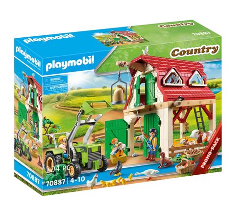 Playmobil Country 70887 Ferme Avec Animaux
