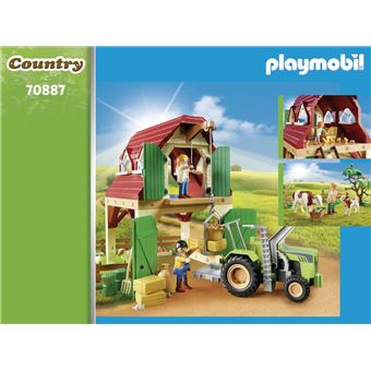 Playmobil Country 70887 Ferme avec animaux - Playmobil - à la Fnac