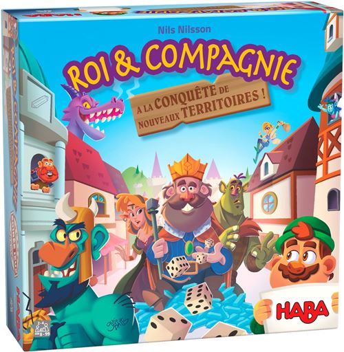 Jeu strat&eacute;gie Haba Roi et Compagnie A la conqu&ecirc;te de territoires