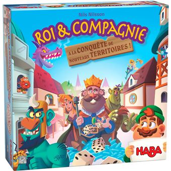 Jeu stratégie Haba Roi et Compagnie A la conquête de territoires