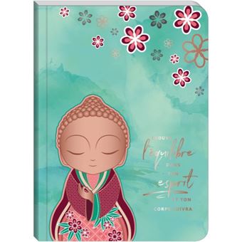Carnet à message Little Buddha Equilibre Vert