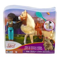 MATTEL Spirit l'indomptable - Poupée et cheval - Luckey et Spirit pas cher MATTEL Spirit l'indomptable - Poupée et cheval - Luckey et Spirit pas cher