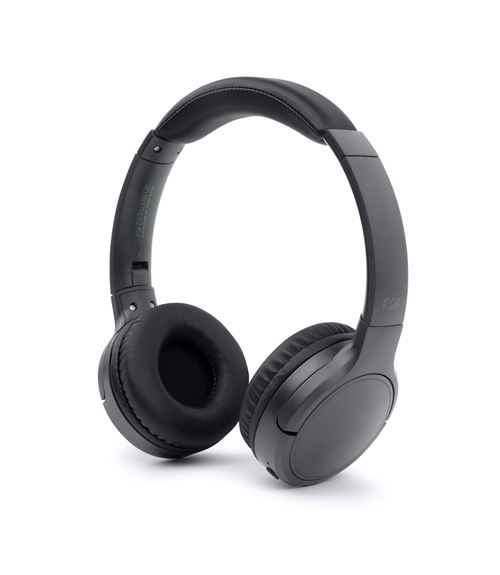 Muse Noir Casque Bluetooth Avec Fonction Mains Libres Et Micro Intégré - Neuf - Image 2