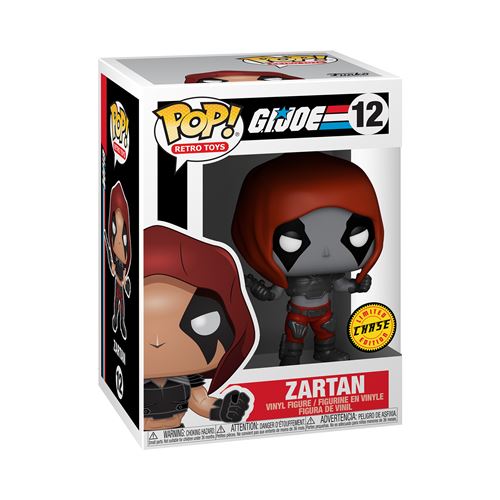 Figurine Funko Pop Vinyl GI Joe Zartan with Chase