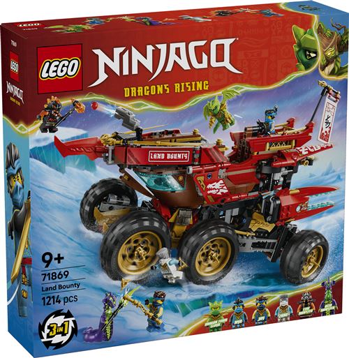 LEGO® Ninjago® 71869 Le Bounty terrestre