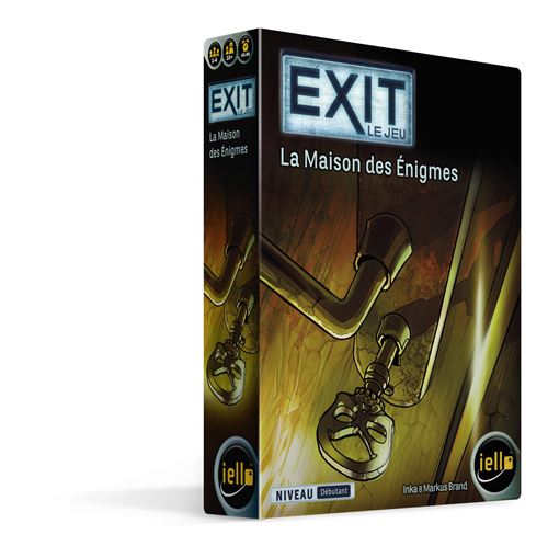 Jeu D'Escape Game Iello Exit La Maison Des Énigmes – Coopératif Captivant