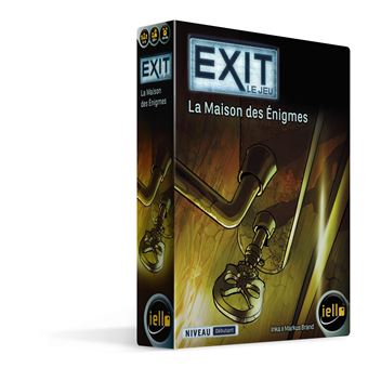 Jeu de société Iello Exit La maison des énigmes