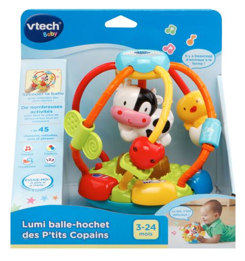 Veilleuse balle-hochet des P’tits copains Vtech Baby
