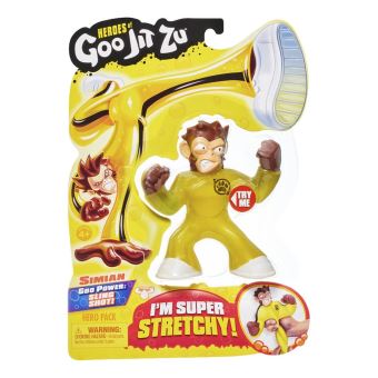 Figurine articulée Héros de Goo Jit Zu Simian le singe 11 cm