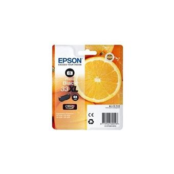 Epson 33 - 8.1 ml - haute capacité - photo noire - original - blister - cartouche d'encre - pour Expression Home XP-635, 830; Expression Premium XP-530, 540, 630, 635, 640, 645, 830, 900 - 1