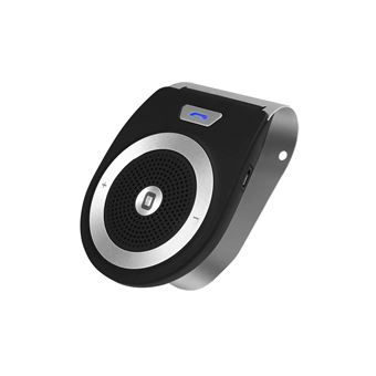 Kit Mains Libres Bluetooth 5.0 Pour Voiture - Clip Pare-soleil, Multipoint, Autonomie 20h