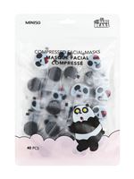 Masque visage compresse Miniso We Bare Bears Panda