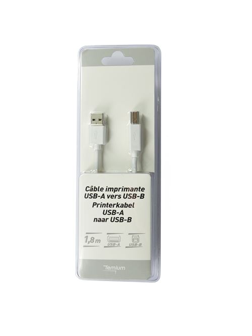 TEMIUM CABLE IMPR A/B 1,8M