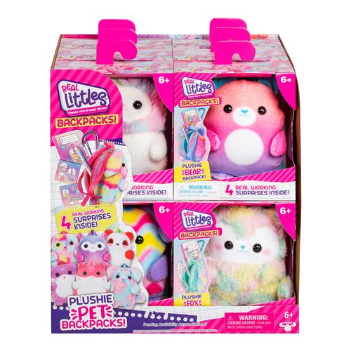 REAL LITTLES SAC A DOS A THEME NOUVEAUX DECORS