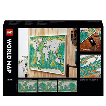 LEGO® Art 31203 La Carte du Monde