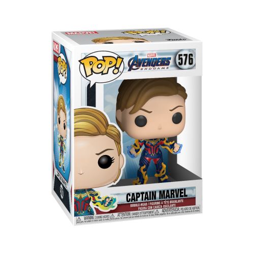 FUNKO 576 MARVEL-ENDGAME-CAPTAIN MARVEL W/ NEW HAIR