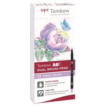 Set de 10 feutres Tombow France & Benelux Abt Dual Manga Shojo - 1