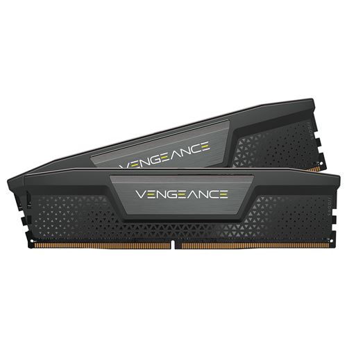 Barrette mémoire RAM Corsair 32Go (Kit de 2 x 16Go) DDR5 5600MHz CL40 Intel XMP Compatible iCUE Noir
