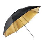 GODOX UB-003 - Studio umbrella black-gold 101cm, gold bounce