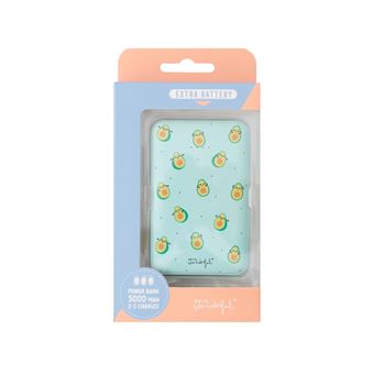 Batterie externe Mr. Wonderful Avocados WMRPWB002 5000 mAh Vert