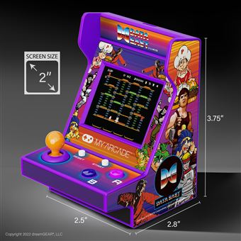 Console rétrogaming My Arcade Pico Player Portable Retro Arcade Data East Hits