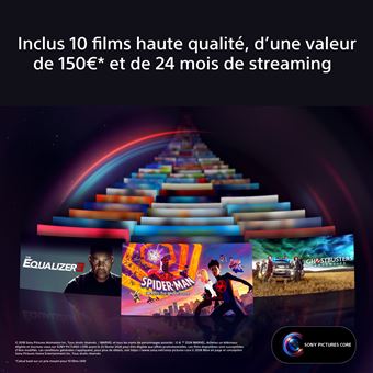 TV OLED Sony Bravia 8 55XR80 139 cm 4K UHD Google TV 2024 Noir