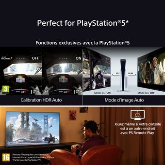 TV OLED Sony Bravia 8 55XR80 139 cm 4K UHD Google TV 2024 Noir