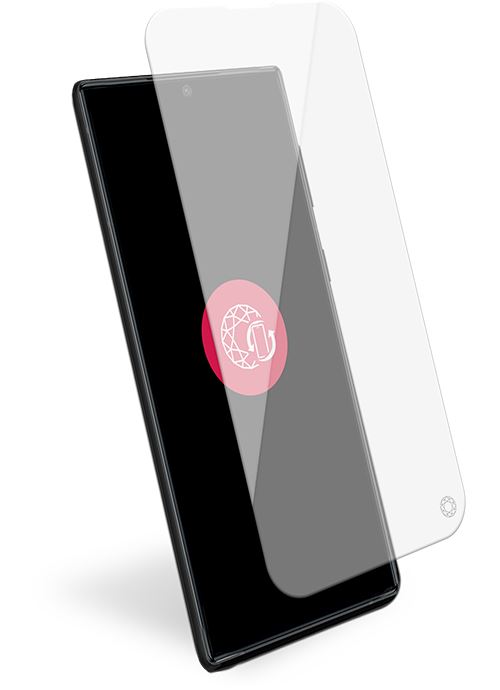Protection d'écran 2,5D Forceglass Original pour Samsung Galaxy S24 Transparent