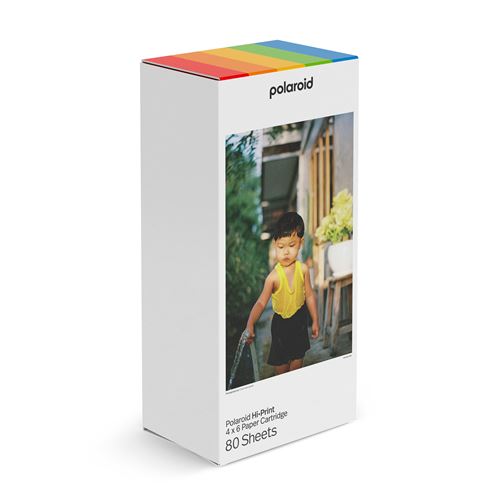 Cartouche de papier Polaroid Hi-Print 4×6 80 feuilles