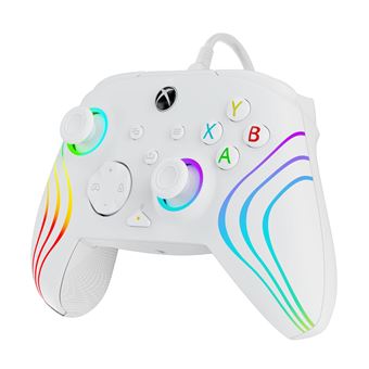 AFTERGLOW WAVE FILAIRE MANETTE BLANC XBOX XS