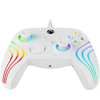 AFTERGLOW WAVE FILAIRE MANETTE BLANC XBOX XS