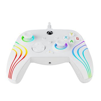 AFTERGLOW WAVE FILAIRE MANETTE BLANC XBOX XS