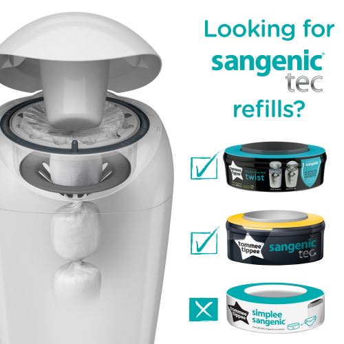 Recharges poubelle Twist & Click Sangenic TOMMEE TIPPEE X3