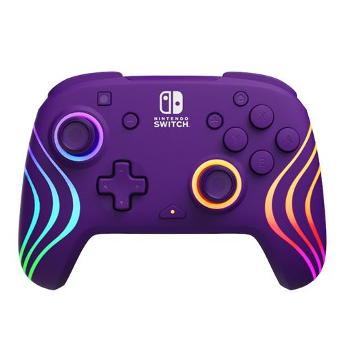 Turtle Beach Violet Manette Sans Fil Afterglow Wave Pour Nintendo Switch