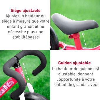 Vélo enfant Smartrike draisienne évolutif 3 en 1 Xtend Rouge