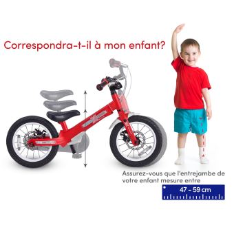 Vélo enfant Smartrike draisienne évolutif 3 en 1 Xtend Rouge