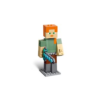 21148 Steve Minecraft BigFig avec perroquet, LEGO(r) Minecraft(tm) - Lego -  Achat & prix